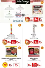 Catalogue Coccinelle Express page 7: CHARAL Viande de bœuf marinée aux 3 poivres €5,70, HERTA Saucisson Le Fuet €2,24