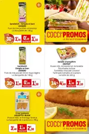Catalogue Coccinelle Express page 9: SODEBO Sandwich - Simple et bon €1,10, L'ASSIETTE BLEUE Croq' poisson €2,30