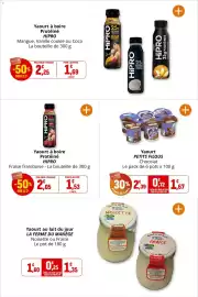 Catalogue Coccinelle Supermarché page 14: HIPRO Yaourt à boire Protéiné €1,69, HIPRO Yaourt à boire Protéiné €1,53