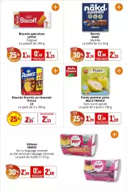 Catalogue Coccinelle Supermarché page 27: NAKD Barres Myrtille €2,23, YABON Gâteau €2,00