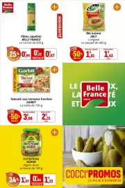 Catalogue Coccinelle Supermarché page 31: EBLY Blé nature €1,43, KÜHNE Cornichons €1,23