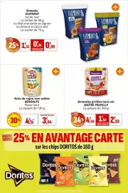 Catalogue Coccinelle Supermarché page 34: MAÎTRE PRUNILLE Amandes grillées sans sel €2,93