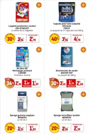 Catalogue Coccinelle Supermarché page 41: MAISON NET Bicarbonate de soude €2,69, MENATEX Éponge gomme magique €1,03