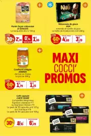 Catalogue Coccinelle Supermarché page 5: LE GAULOIS Panés façon milanaise €1,65, NUII Bâtonnets de glace €3,29