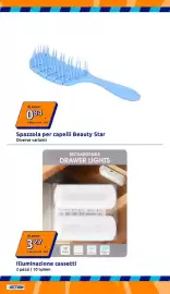 Volantino Action settimana 37 Pagina 26: Spugnette detergenti Beldray €1,33, Pile a bottone A-Force €0,78