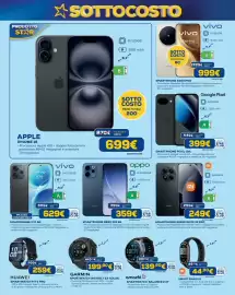 Volantino DIMOStore Pagina 8: Apple iPhone 16 €699,00, Oppo Smartphone RENO 15F 5G €359,00