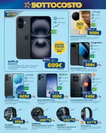 Volantino DIMOStore Pagina 8: Apple iPhone 16 €699,00, Oppo Smartphone RENO 15F 5G €359,00