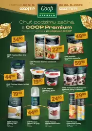 Konzum leták Strana 4: Coop Premium Kakaový prášek €44,90, Coop Premium Těstoviny semolinové €22,90