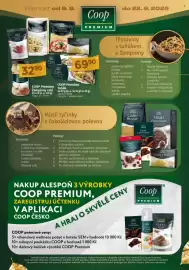 Konzum leták Strana 7: Coop Premium Tuňák €69,90, Coop Premium Žampiony celé €32,90