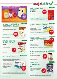 Mojelekarna.cz leták Strana 10: Galmed vitamín c 500 mg se šípkou €129,00, Centrum kids Gummies €209,00