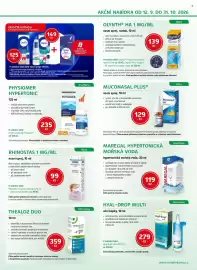 Mojelekarna.cz leták Strana 5: Physiomer hypertonic €235,00, Maregal hypertonicke mořská voda €119,00