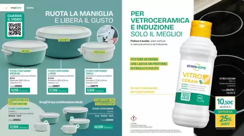 Catalogo Stanhome Pagina 16: Stanhome Vitro Ceram €10,50, Food Container €22,90