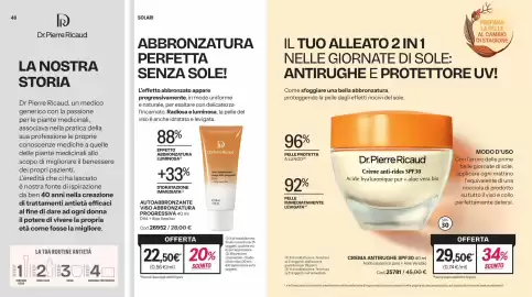 Catalogo Stanhome Pagina 25: Dr.Pierre Ricaud Crème anti-rides SPF30 €29,50