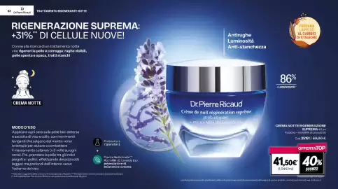 Catalogo Stanhome Pagina 27: Dr.Pierre Ricaud Crema notte rigenerazione suprema €41,50