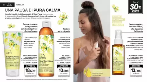 Catalogo Stanhome Pagina 37: Kiotis Esfoliante corpo cremoso Ylang Ylang prezioso €18,50
