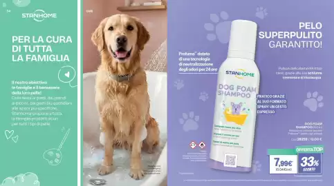 Catalogo Stanhome Pagina 48: Stanhome dog foam shampoo €7,99