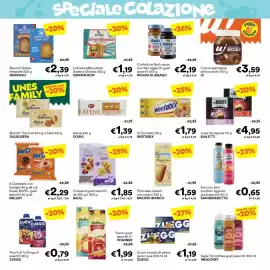 Volantino Unes Pagina 13: Atene DORIA €1,39, Plumcake classici con yogurt MULINO BIANCO €1,59