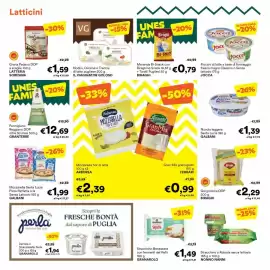 Volantino Unes Pagina 6: Merenda Bi-Snack con Biraghino Snack + Taralli Pugliesi €0,79, Nuvola leggera Santa Lucia €1,39