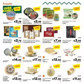 Volantino Unes Pagina 8: Parmigiana di melanzane o Lasagne alla Bolognese €7,69, Asiago fresco DOP TONIOLO €12,90