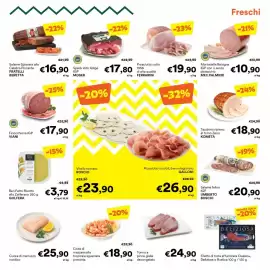 Volantino Unes Pagina 9: Tacchino ripieno al forno Zeno KOMETA €18,90, Cuore di merluzzo nordico €25,90