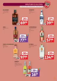 Catalog Auchan Pagină 13: Wyborowa Vodcă €39,99, Ballantine's 7 ani whisky €69,99
