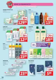 Catalog Auchan Pagină 16: Elmiplant rezervă săpun lichid €12,49, Dove deodorant spray €15,89