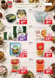 Catalog Auchan Pagină 22: Auchan moussaka aubergines viande de bœuf & oignons €33,99, Kolios labneh, cremă brânză €8,49