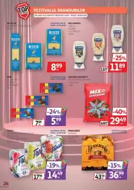 Catalog Auchan Pagină 26: Snickers bounty mix miniaturi batoane €29,49, Bundaberg ginger beer €36,99