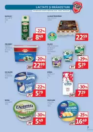 Catalog Auchan Pagină 7: Delaco cremă pufosă de brânză €5,29, Auchan oua €22,59