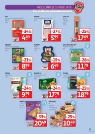 Catalog Auchan Pagină 9: Casa Țărănească mazăre verde €11,79, Edenia broccoli €9,79