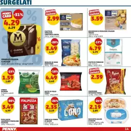 Volantino PENNY Pagina 14: Magnum Algida Classico €4,29, Spinaci Ortomio €1,59