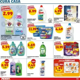Volantino PENNY Pagina 16: Ammorbidente i concentrati XXL Chanteclair €2,99