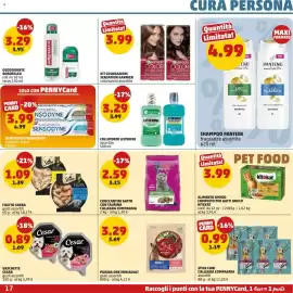 Volantino PENNY Pagina 17: Shampoo Pantene fragranze assortite €4,99, Alimento umido completo per gatti adulti kitekat €3,99