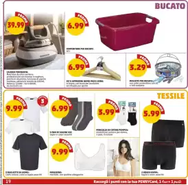 Volantino PENNY Pagina 19: Magliette da uomo €9,99, Mollette per bucato €3,29