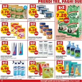 Volantino PENNY Pagina 3: Acqua Uliveto €7,20, Bagnodoccia Neutromed Hydraboost €6,12