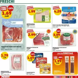 Volantino PENNY Pagina 6: Prosciutto cotto di Praga alta qualità €1,79, Prosciutto Toscano DOP Citterio €2,99