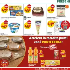 Volantino PENNY Pagina 7: Pancetta affumicata, dolce Beretta €1,99, Speck Sapor di Cascina €8,49