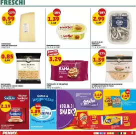 Volantino PENNY Pagina 8: Parmigiana di Melanzane Rana €3,29, Maccheroni Le Specialità Cuor di Terra €0,85
