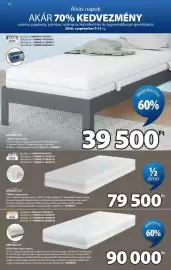 JYSK akciós újság Oldal 20: Dreamzone fehér rugós matrac €90.000,00, Dreamzone tenna rugós matrac €79.500,00