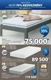 JYSK akciós újság Oldal 21: Dreamzone trya habszivacs matrac €119.500,00, Dreamzone snerta habszivacs matrac €89.500,00