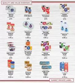 Sunset Foods weekly ad week 37 Page 7: Essential Everyday Storage or Freezer Bags €1,99