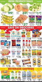 Arteagas Food Center weekly ad week 37 Page 2: Russet Potatoes €3,99, Galetas Gamaes Marias Cookies Single Rolla €5,00