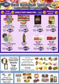 Seven Mile Market circular week 37 Page 1: Schtark shredded cheese €8,99, Bowl & Basket Avocado Oil €11,99