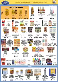 Seven Mile Market circular week 37 Page 3: Haneros tea lights €4,59, Rokeach tea lights €2,79
