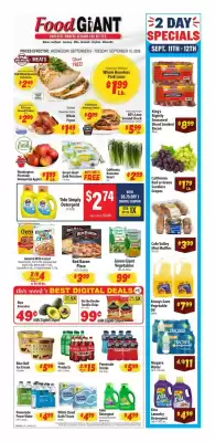 Food Giant weekly ad (valid until 16-09)