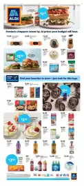 Aldi weekly ad week 37 Page 4: Specially Selected Sliced Sourdough Round €3,49, Friendly Farms Almondmilk €2,29