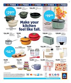 Aldi weekly ad week 38 Page 2: Crofton Bread Making Kit €14,99, Crofton homesteading gadget €9,99