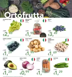 Volantino Migross Supermercati e Market Pagina 7: Patate Venete €1,99, Uva bianca Italia €2,49