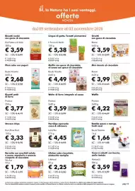 Volantino NaturaSì Pagina 15: Lifebar cake cioccolato, pistacchio vaniglia €2,25