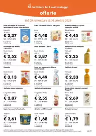 Volantino NaturaSì Pagina 26: Fette biscottate di farro integrale €4,40